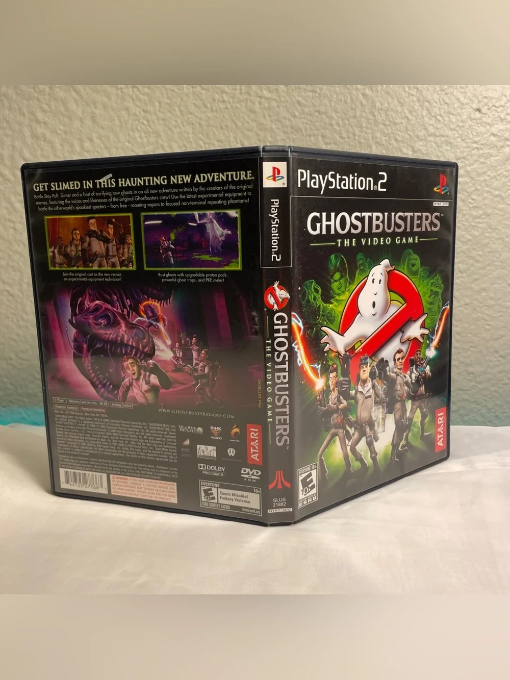 Ghostbusters: The Video Game (PlayStation 2 PS2 2009) CIB Complete Tested Works